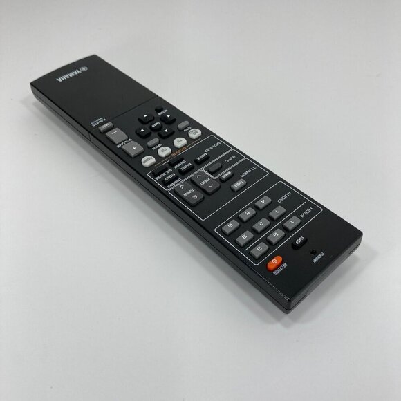 Genuine Yamaha RAV435 WW51070 Home Theatre Remote Control Black TESTED - Picture 5 of 5